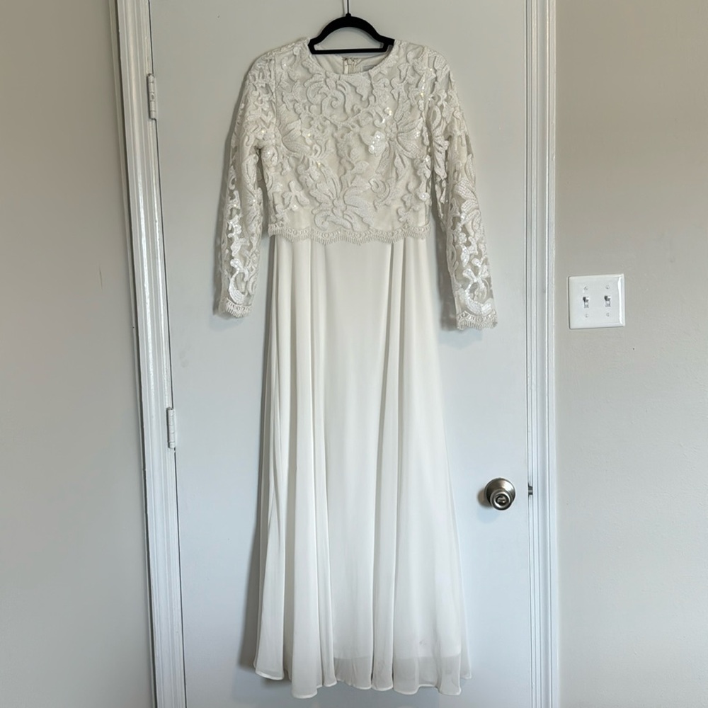 White Dainty Jewels dress